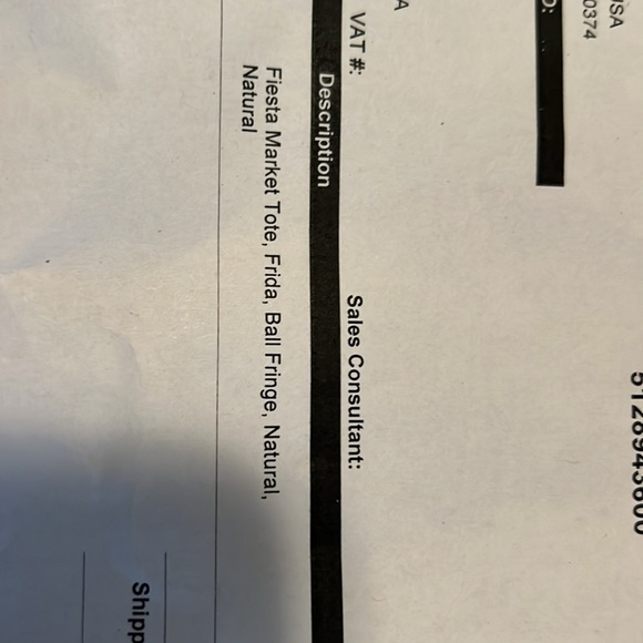 Consuela market tote Fiesta Market natural leather tote - Picture 8 of 8